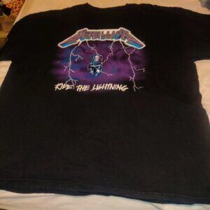Metallica Ride The Lightning XXL Shirt